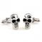 Silver Bug Eyes Skull Cufflinks1.jpg